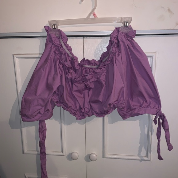 Shein frill off the shoulder top - Picture 3 of 3